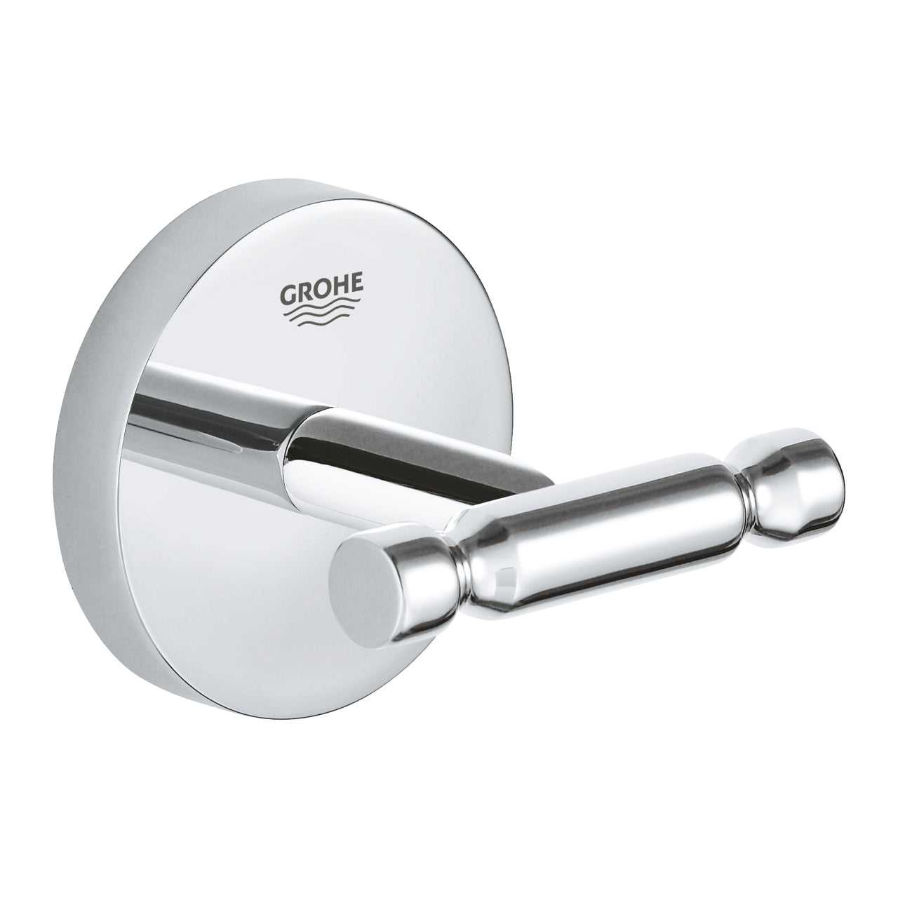 GROHE Haken Start Cosmopolitan – Metall, 5 kg, zum Schrauben, Chrom