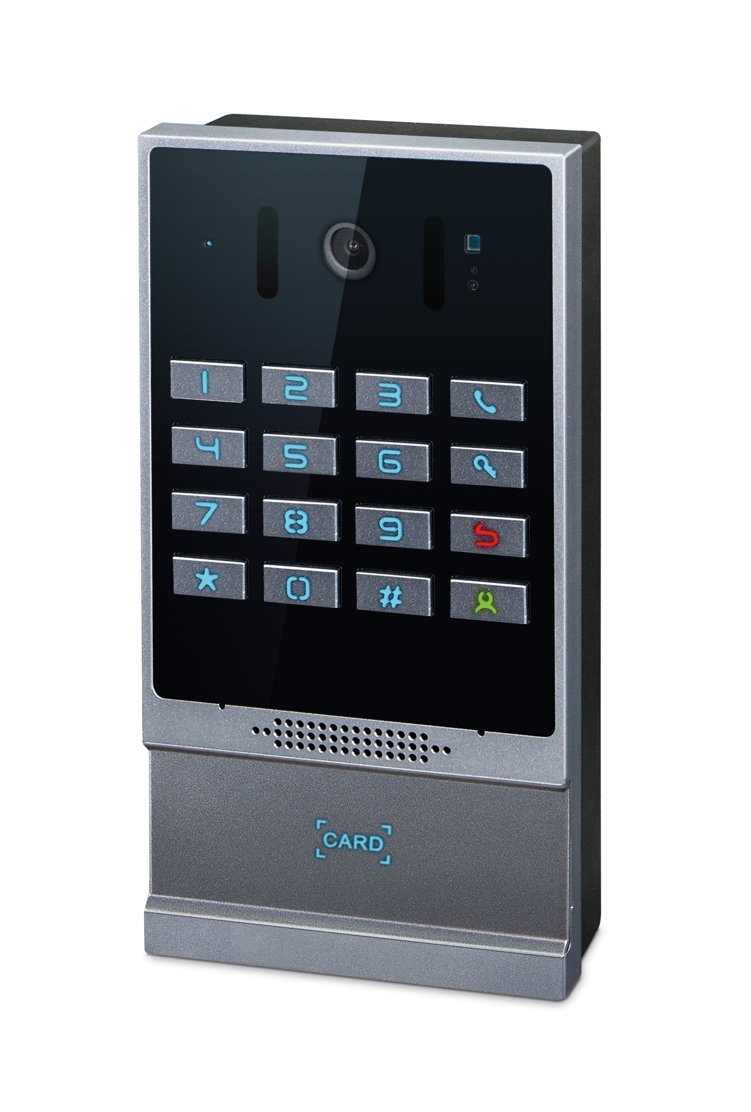 PLANET 1080p SIP Mehrfach-IP-Türsprechanlage – PoE, RFID, Wandmontage, 88×36,1×177,4 mm