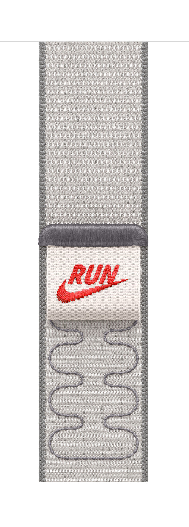 Apple Nike Sport Loop – Armband – für Apple Watch 42 mm, Grau, One Size