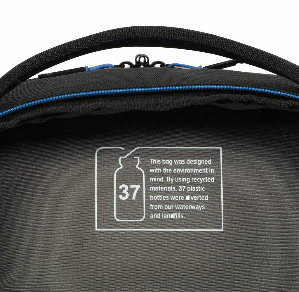 Targus Notebook-Rucksack für Geräte bis 16" – 22 l – 69% recycelter Kunststoff – Schwarz