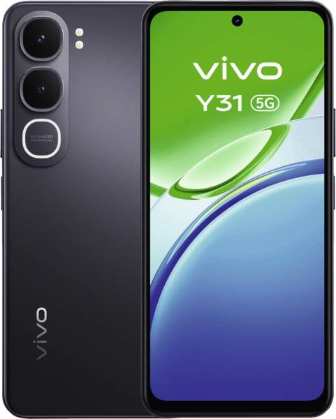 Vivo Y31e – 6,7" – 256 GB – Schwarz