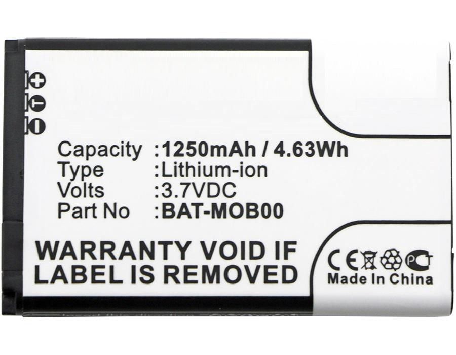 CoreParts Akku Li-Ion 3,7 V 1250 mAh, 4,6 Wh – für Honeywell 70e/75e/Captuvo 70e und andere