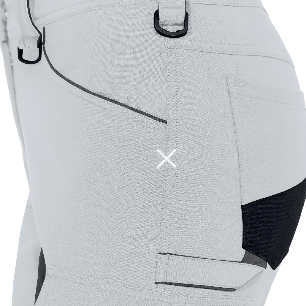 Uvex Cargohose suXXeed craft – Grösse 38 – Weiss, Elastan, 4-Wege-Stretch, CE