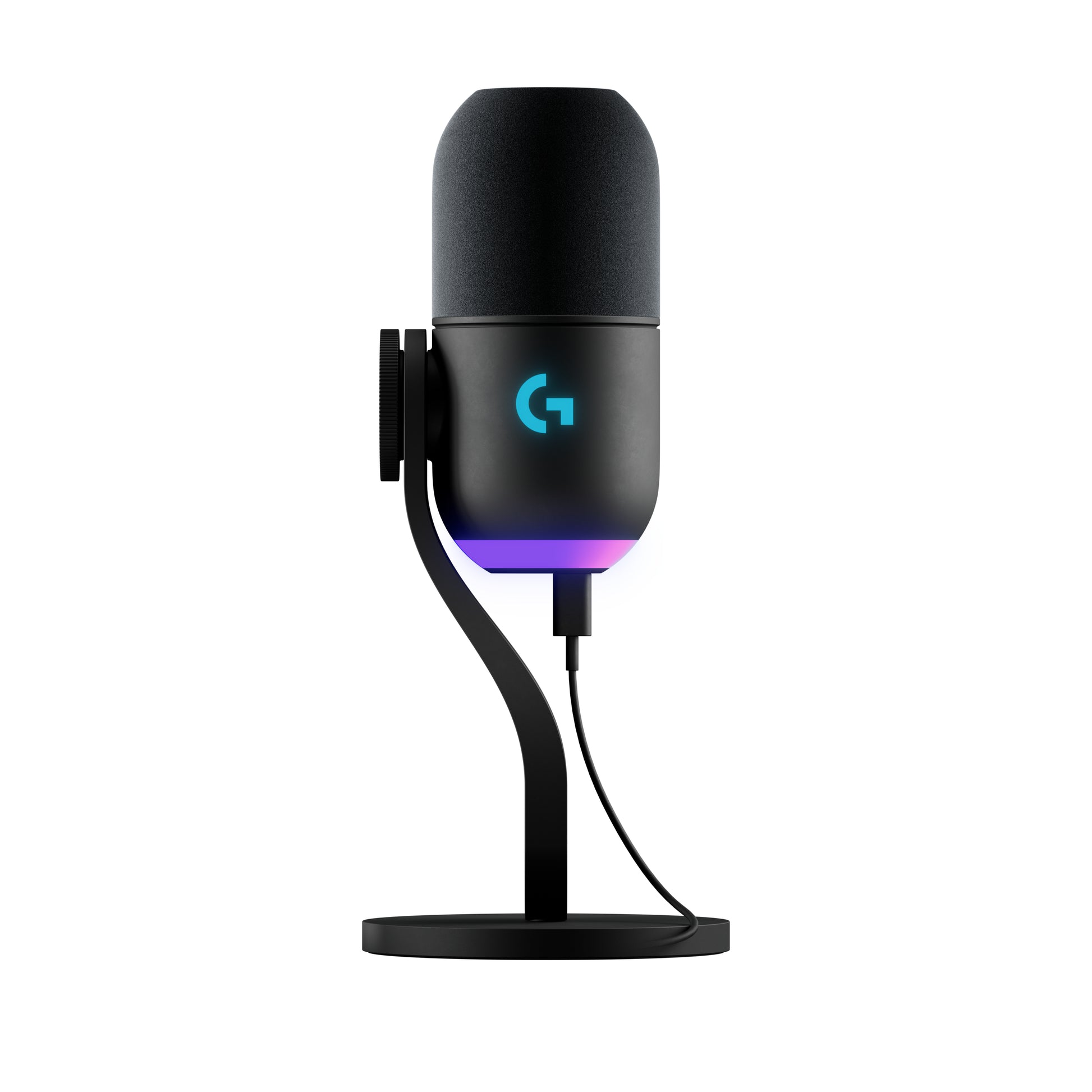 Logitech G Yeti GX Tischmikrofon – USB-C, Superniere, 24 Bit/96 kHz, für Windows/Mac, Schwarz
