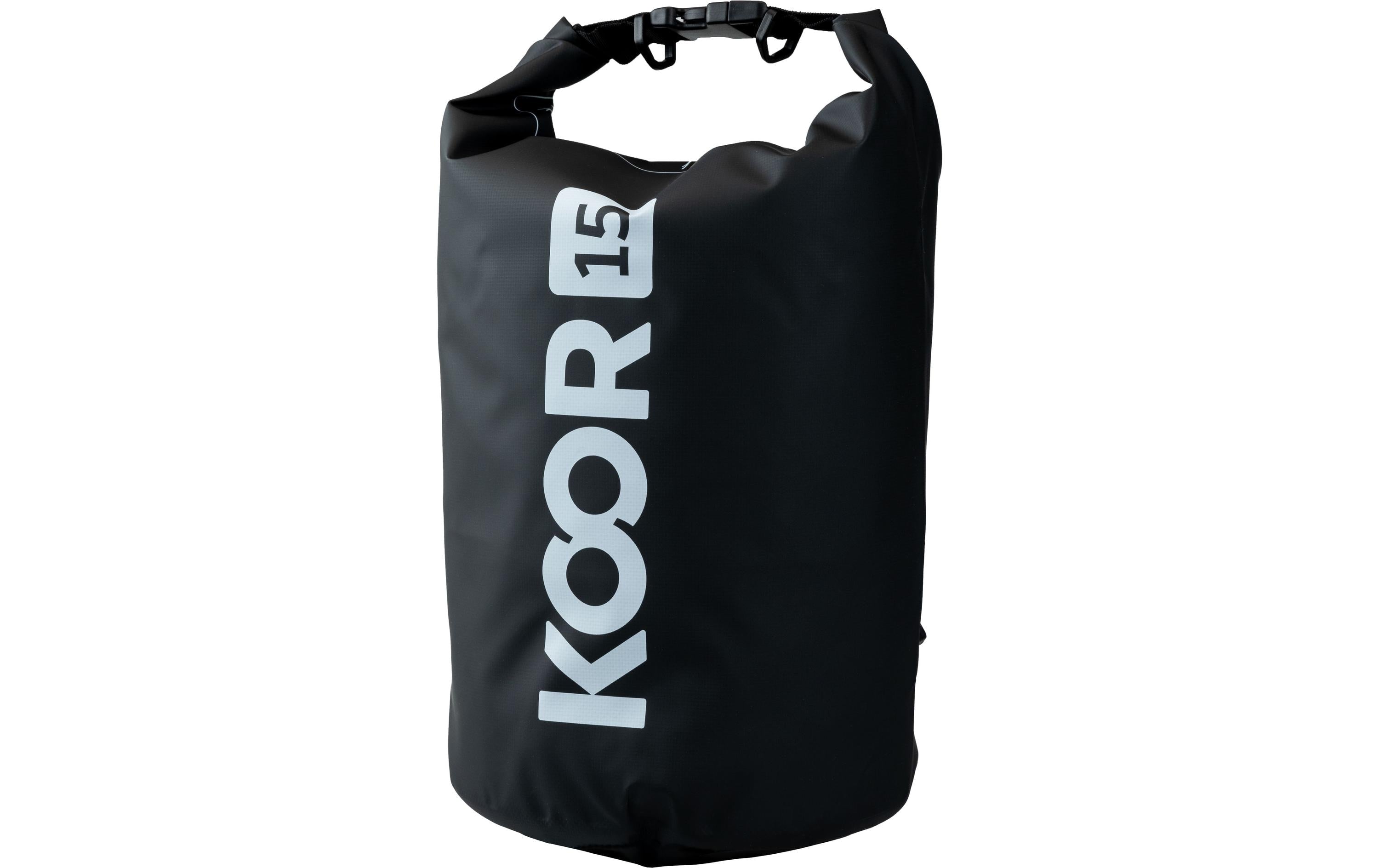 KOOR Reisebeutel, 15 l, PVC, Schwarz, 36,5 × 53,5 × 22 cm