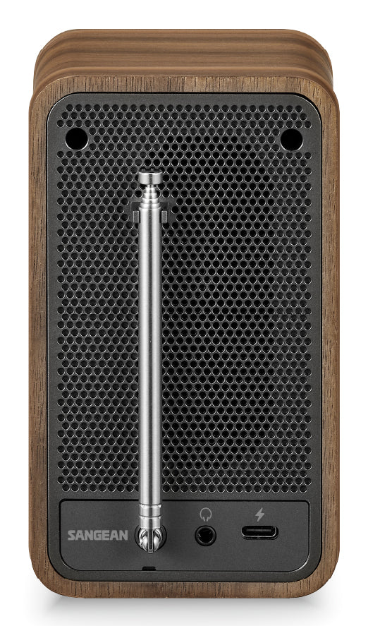 Sangean DDR-8 – DAB+/UKW-Tischradio, Bluetooth – Nussbaum