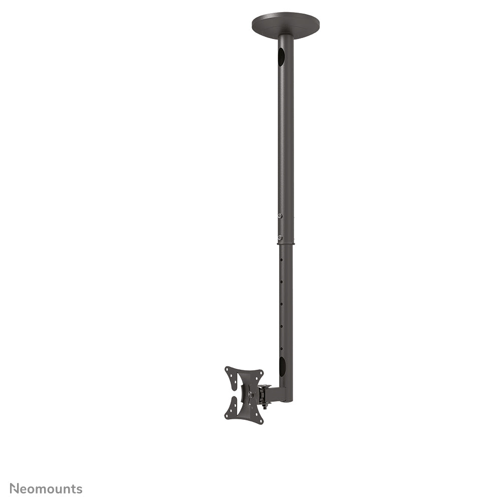 Neomounts Deckenhalterung – 10–30" – VESA 50×50–100×100 – bis 20 kg, Teleskopmast – FPMA-C050BLACK