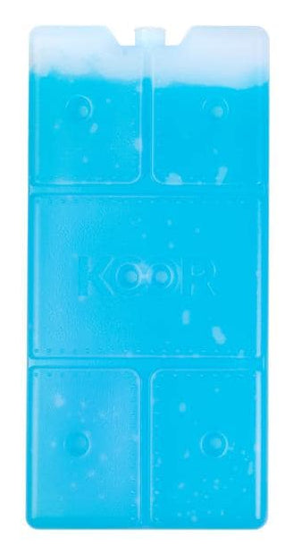 KOOR Kühlelement 12 × 2 × 25 cm, 2 Stk., blau