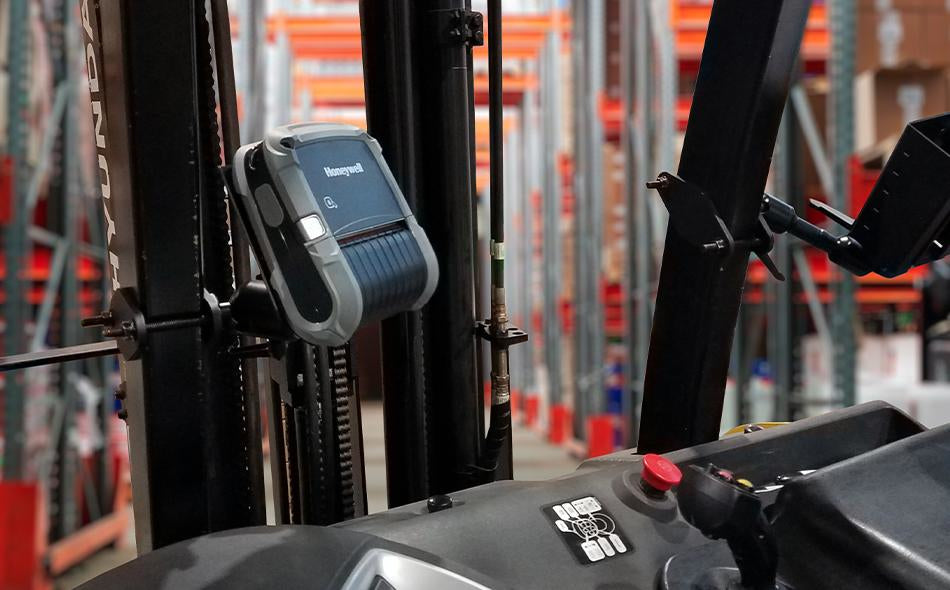 Gamber-Johnson Halterung, Schraubbefestigung, Auto/Innenbereich, Gabelstapler – für Honeywell RP4, 7160-1816
