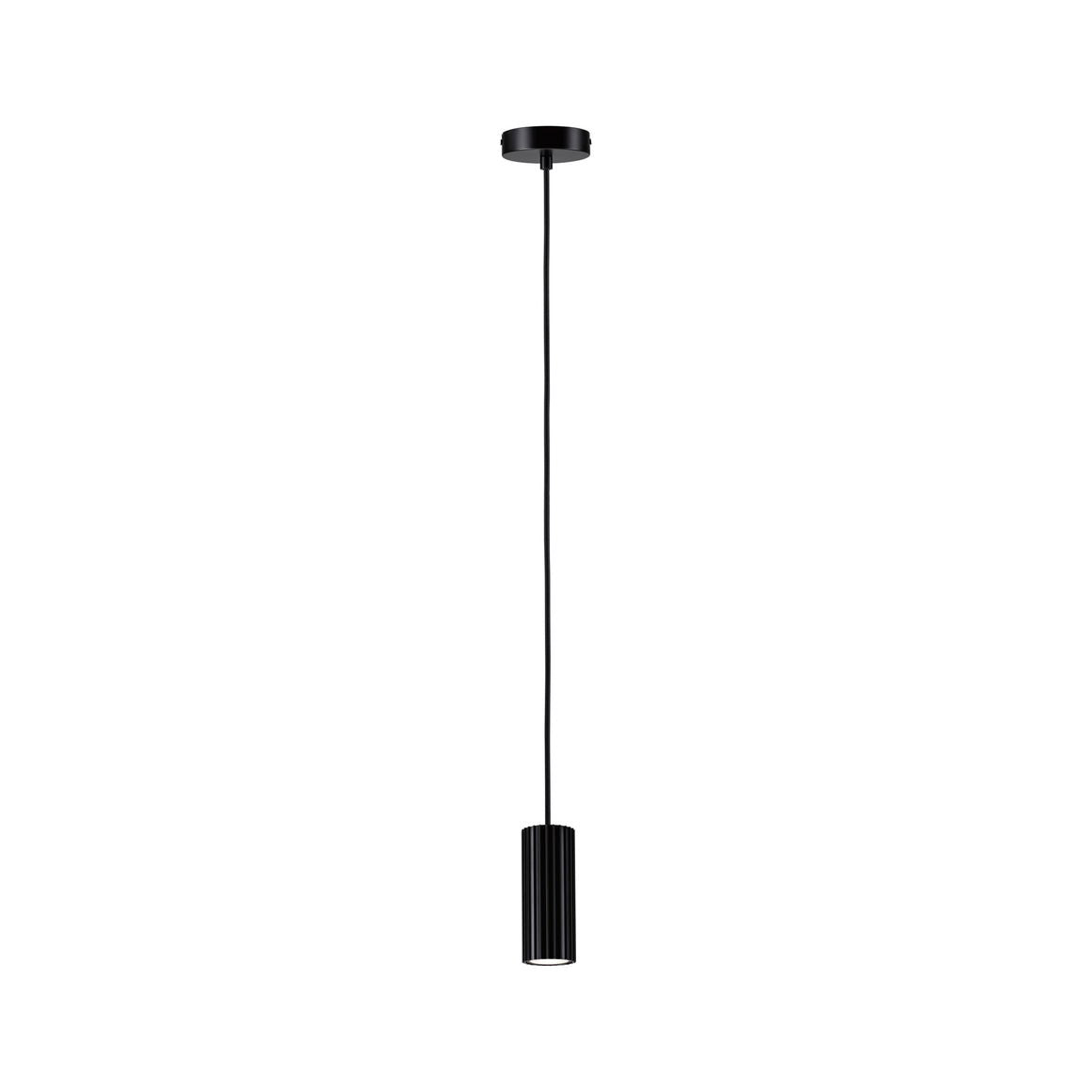 Paulmann Pendelleuchte Lirena – GU10, 10 W, dimmbar, 120 cm, IP20 – Schwarz