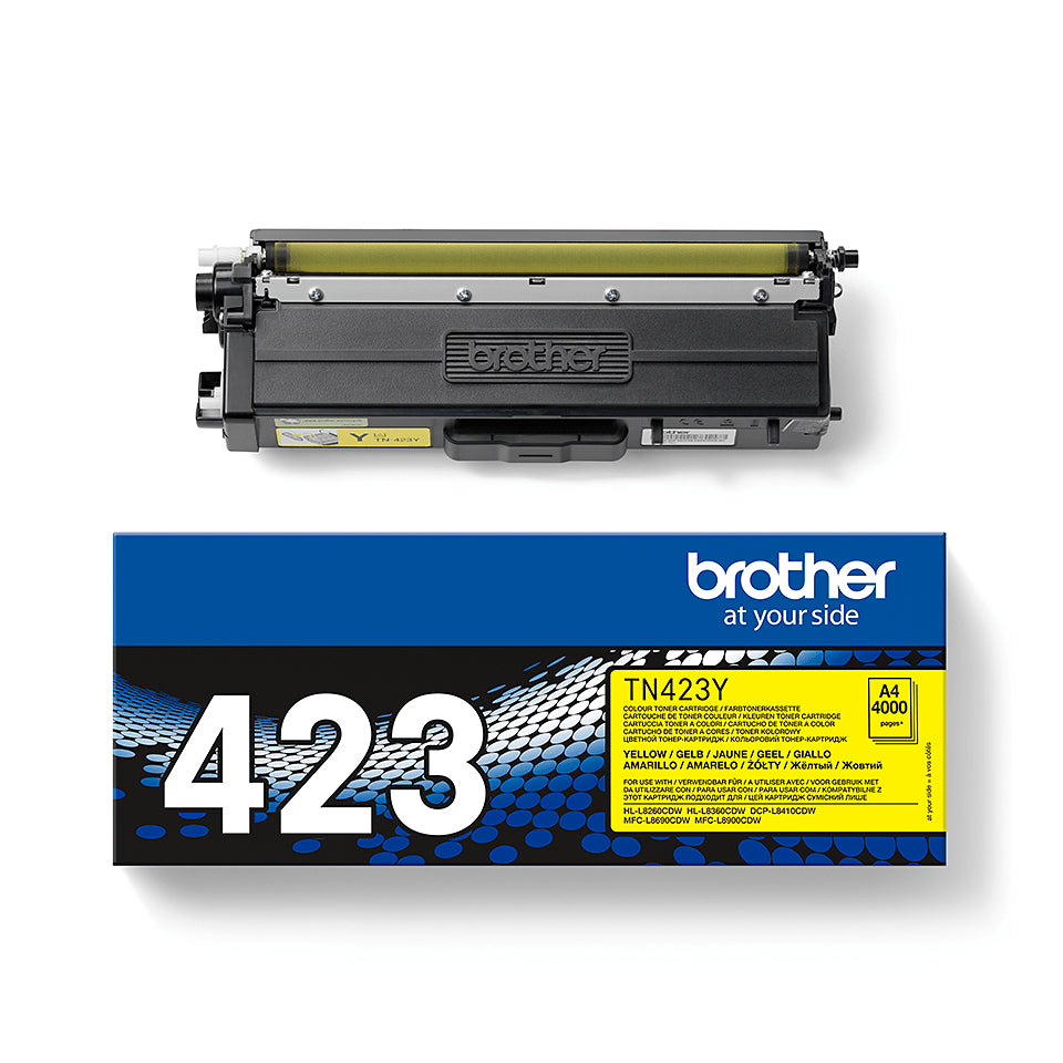 Brother Toner – Gelb, 4000 Seiten
