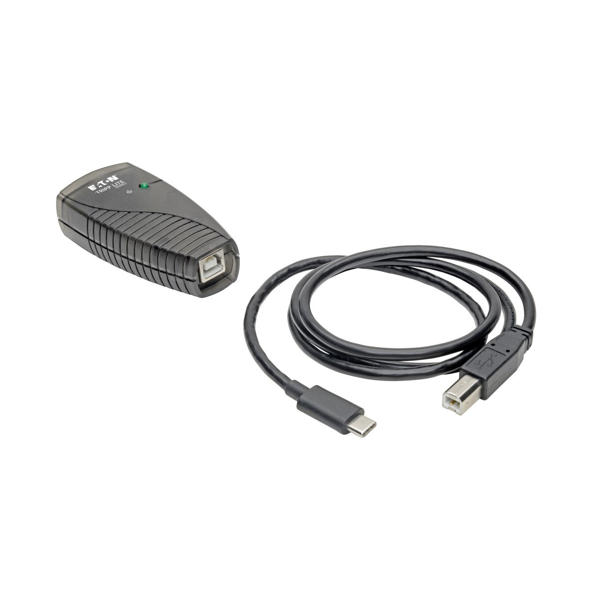 Tripp Lite USA-19HS-C USB-C zu DB9 (RS-232) Kabel – Plug & Play, 0,91 m – Schwarz