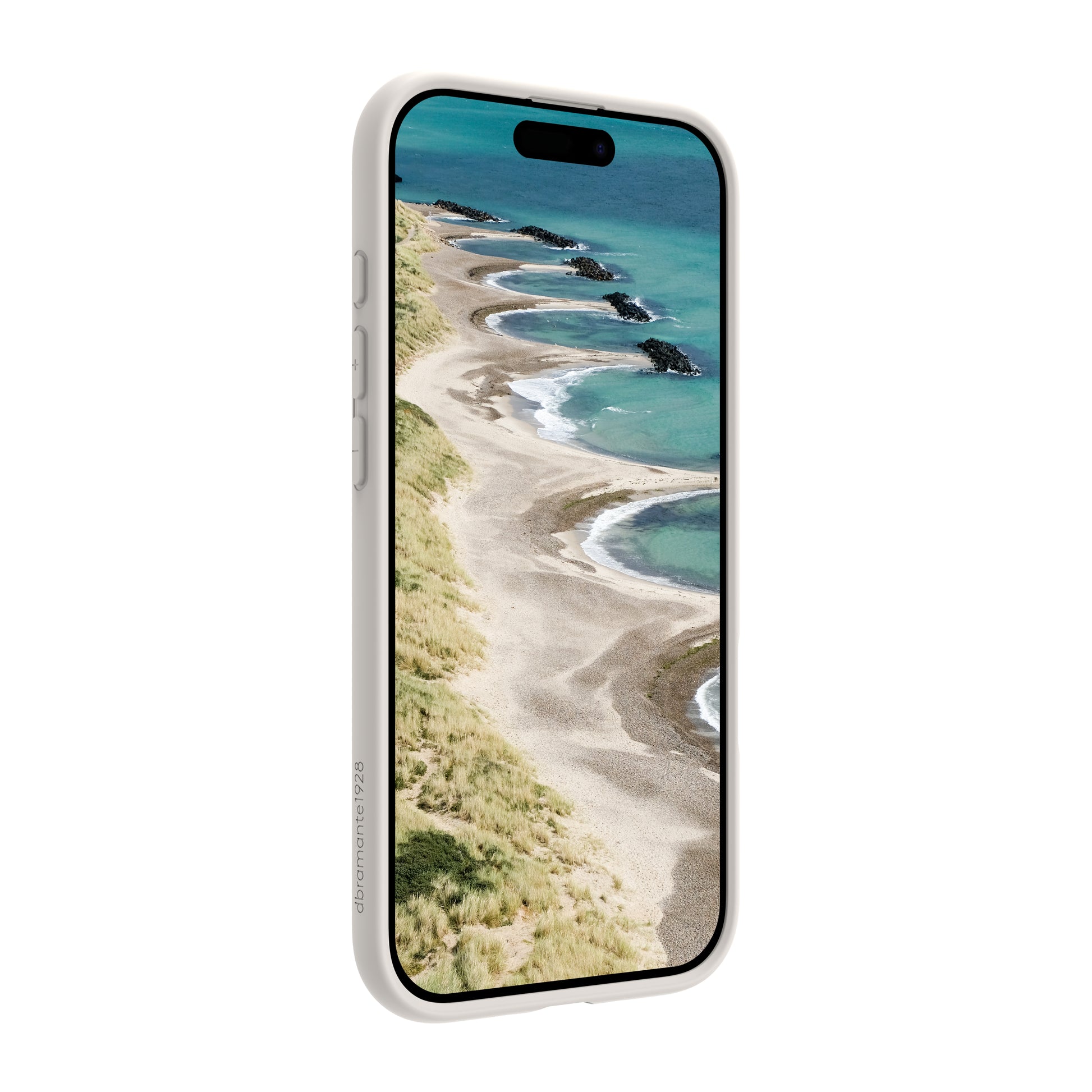 dbramante1928 Backcover – für Apple iPhone 17 Air, Kunststoff, Weiss, bis 2 m sturzsicher
