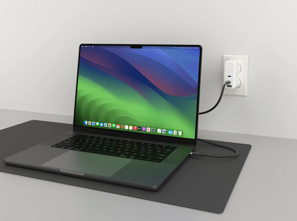 HYPER USB-C auf USB-C Kabel – USB 2.0 (480 Mbit/s) – 1 m – PD 240 W – Silikon, Schwarz