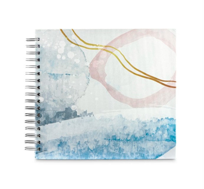 Hama Fotoalbum – für 280 × 240 mm, blau, Spiralbindung, Karton