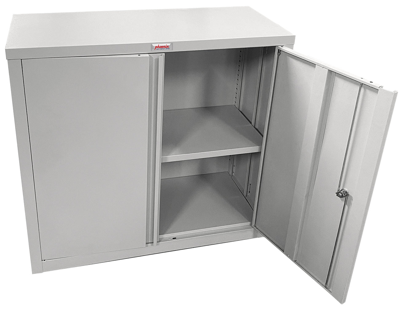 Phoenix Safe Co. SCF0891GGK – Aktenschrank, 2 Türen, 1 Fachboden, faltbar, abschliessbar, 915 × 370 × 830 mm