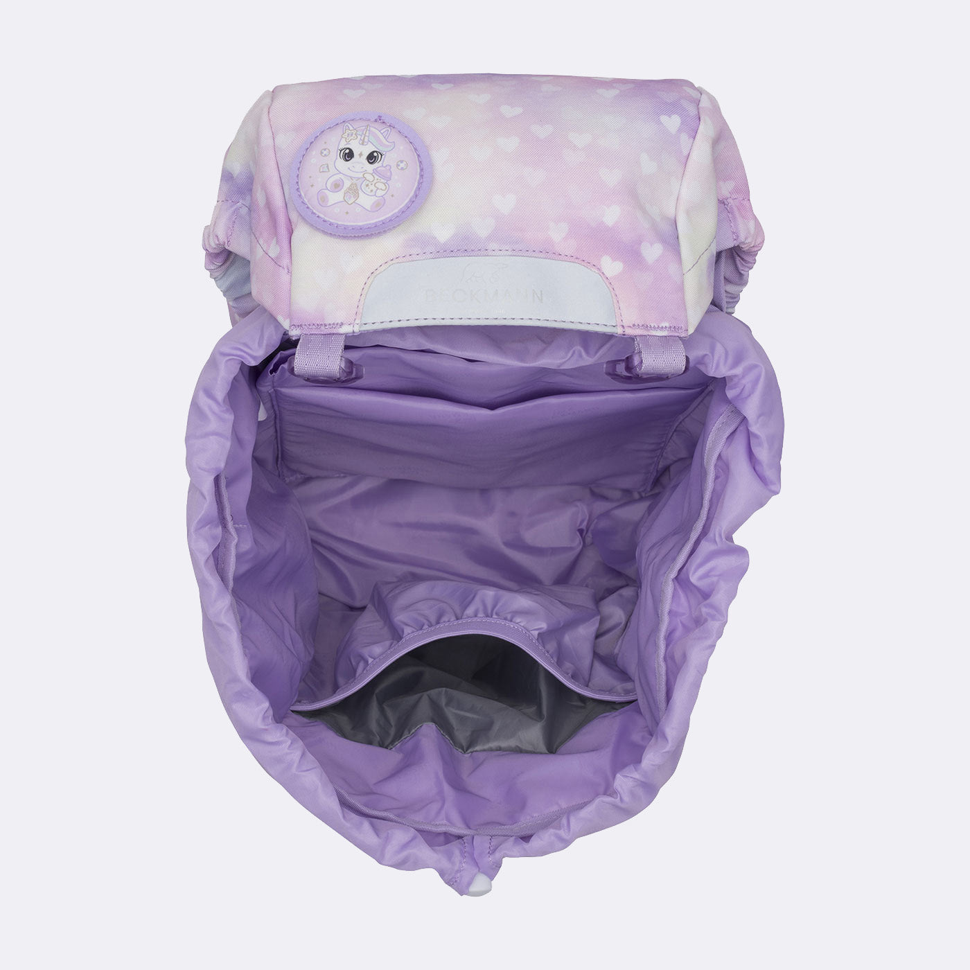 Beckmann Classic – Schulrucksack-Set 6-teilig, Unicorn Princess, 22 l, 24×37×25 cm