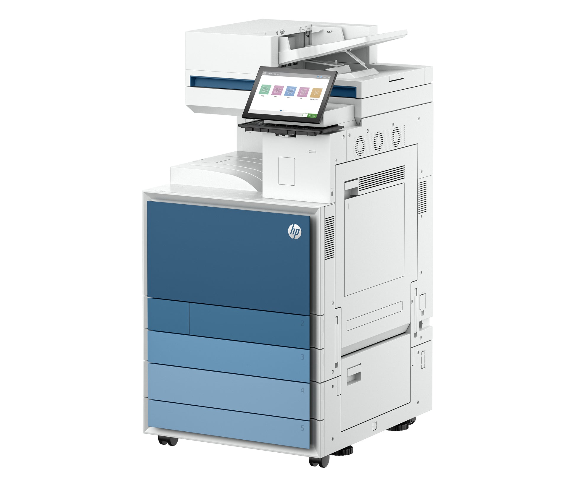 HP Color Laserjet Ent Flow MFP 8801z – 1200 × 1200 dpi, WLAN