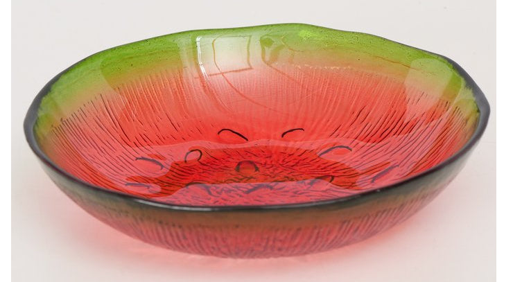 Boltze Obstschale – 200 ml, Ø 16 cm, Glas, Grün