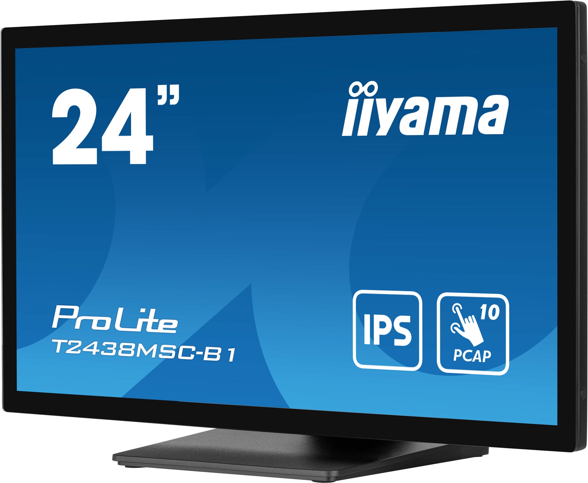 iiyama T2438MSC-B1 23,8" FHD Touch 10-Touch – HDMI, DisplayPort, IPS, Lautsprecher