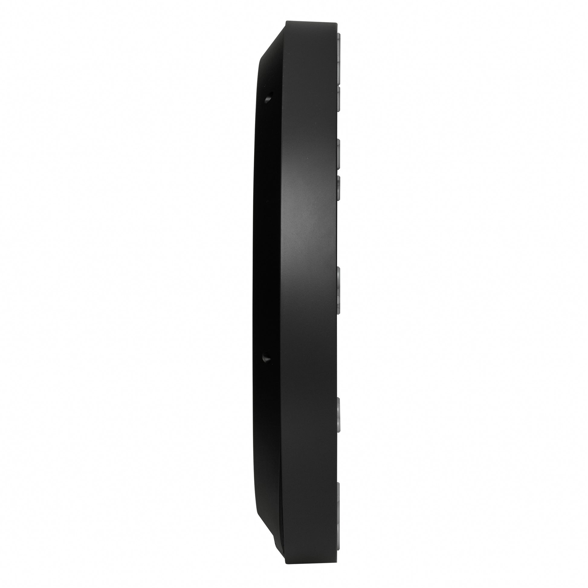 TFA-Dostmann TFA Dostmann LUMOCLOCK Wanduhr – Funk, analog, Licht, USB, Ø 30,3 cm, schwarz, Kunststoff