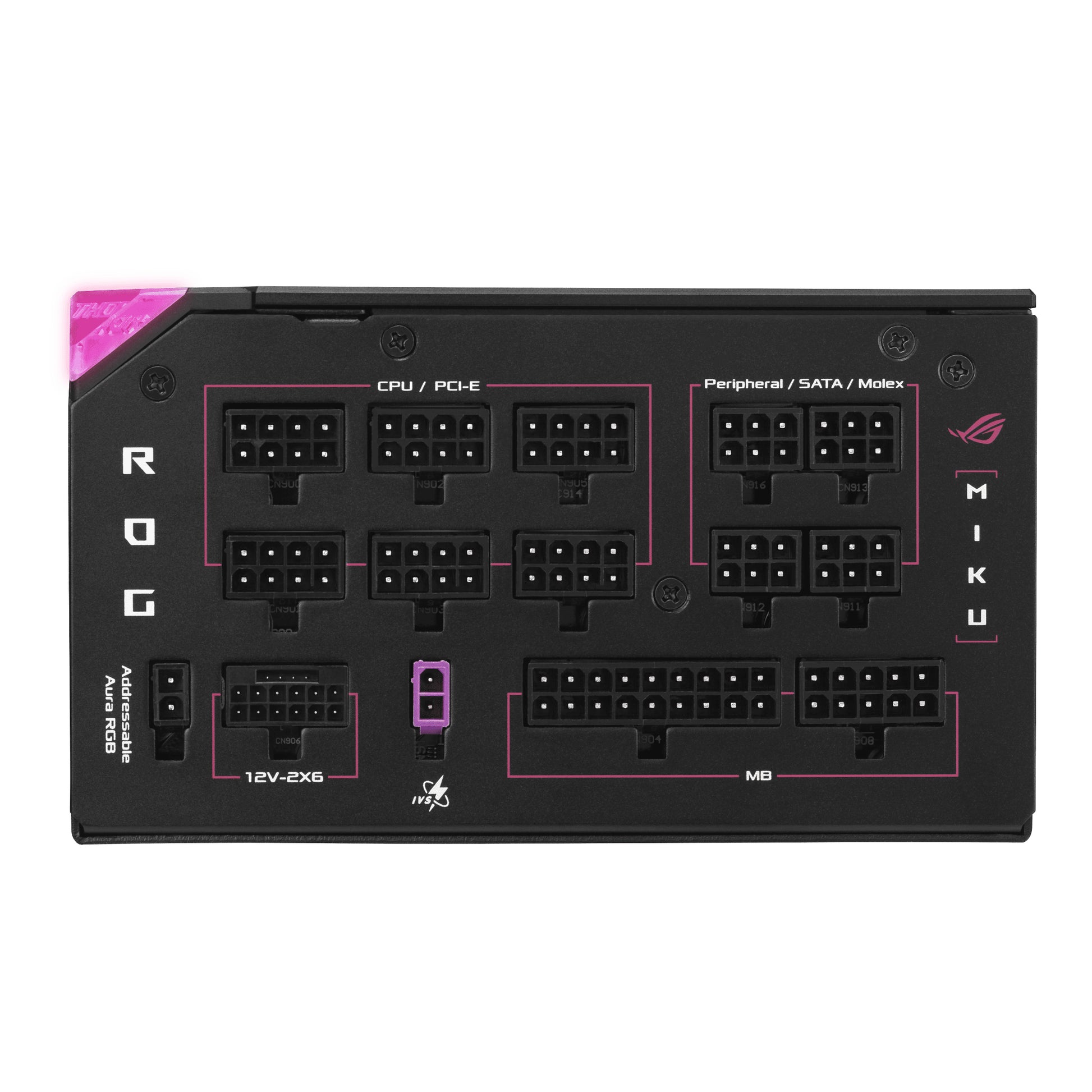 ASUS ROG Thor 1200P3 ATX-Netzteil 1200 W 80 PLUS Platinum – vollmodular, ATX 3.1, 12VHPWR
