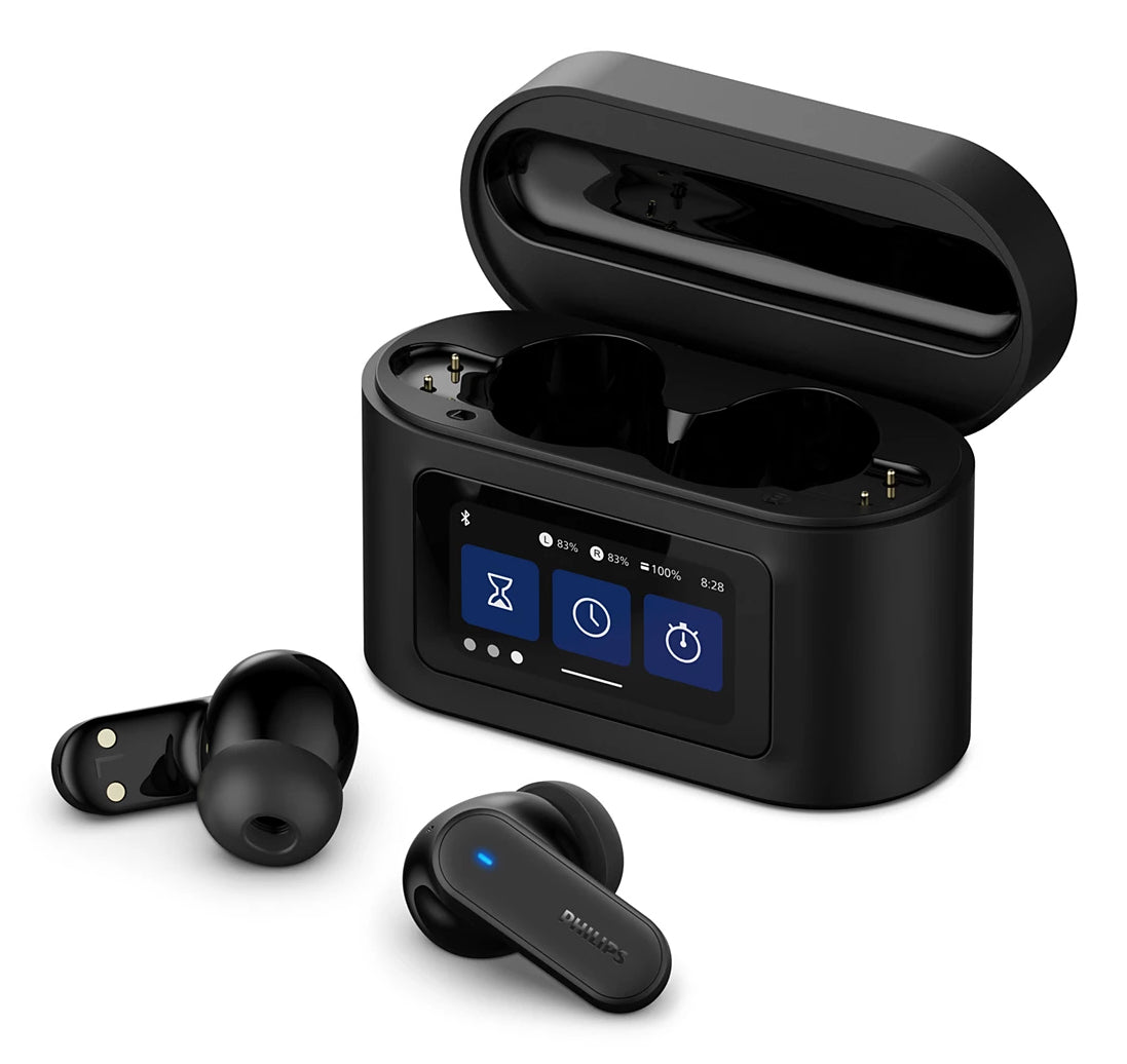 Philips TAT6000BK/00 – True Wireless In-Ear Kopfhörer – Bluetooth, ANC, IPX5 – Schwarz – bis 28 h