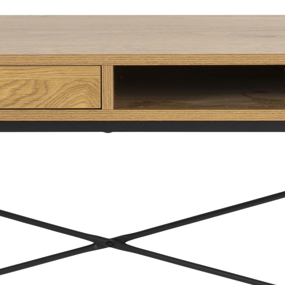 Actona AC Design Seaford – Tischplatte – 110 × 45 cm – braun