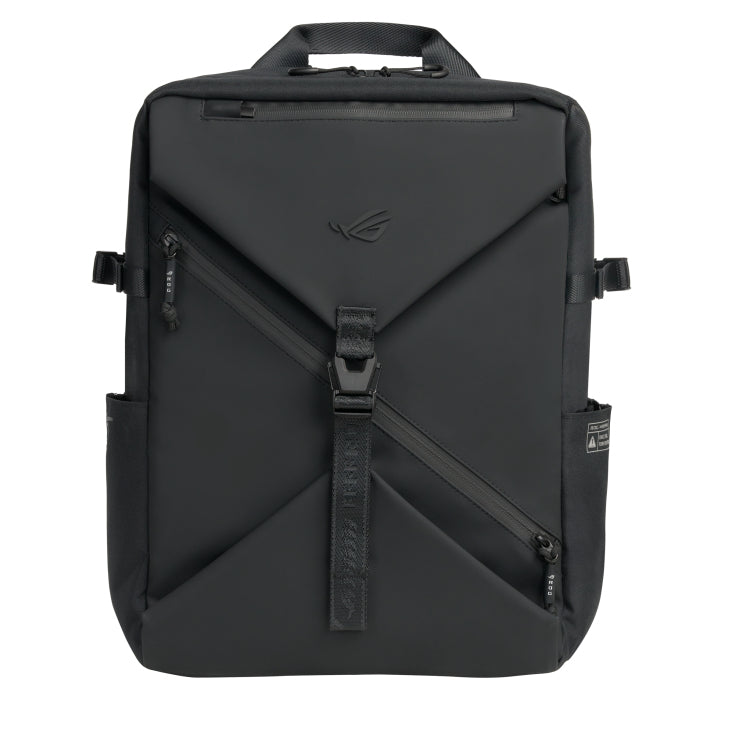 ASUS ROG Gaming-Notebook-Rucksack Archer BP2600 – für 16", wasserabweisend, Leder/Polyester – schwarz