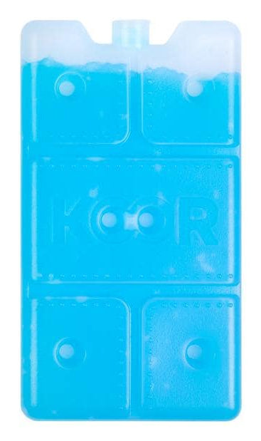 KOOR Kühlelement Arctico S – 165×90×20 mm, 200 g – transparent – 2 Stk.