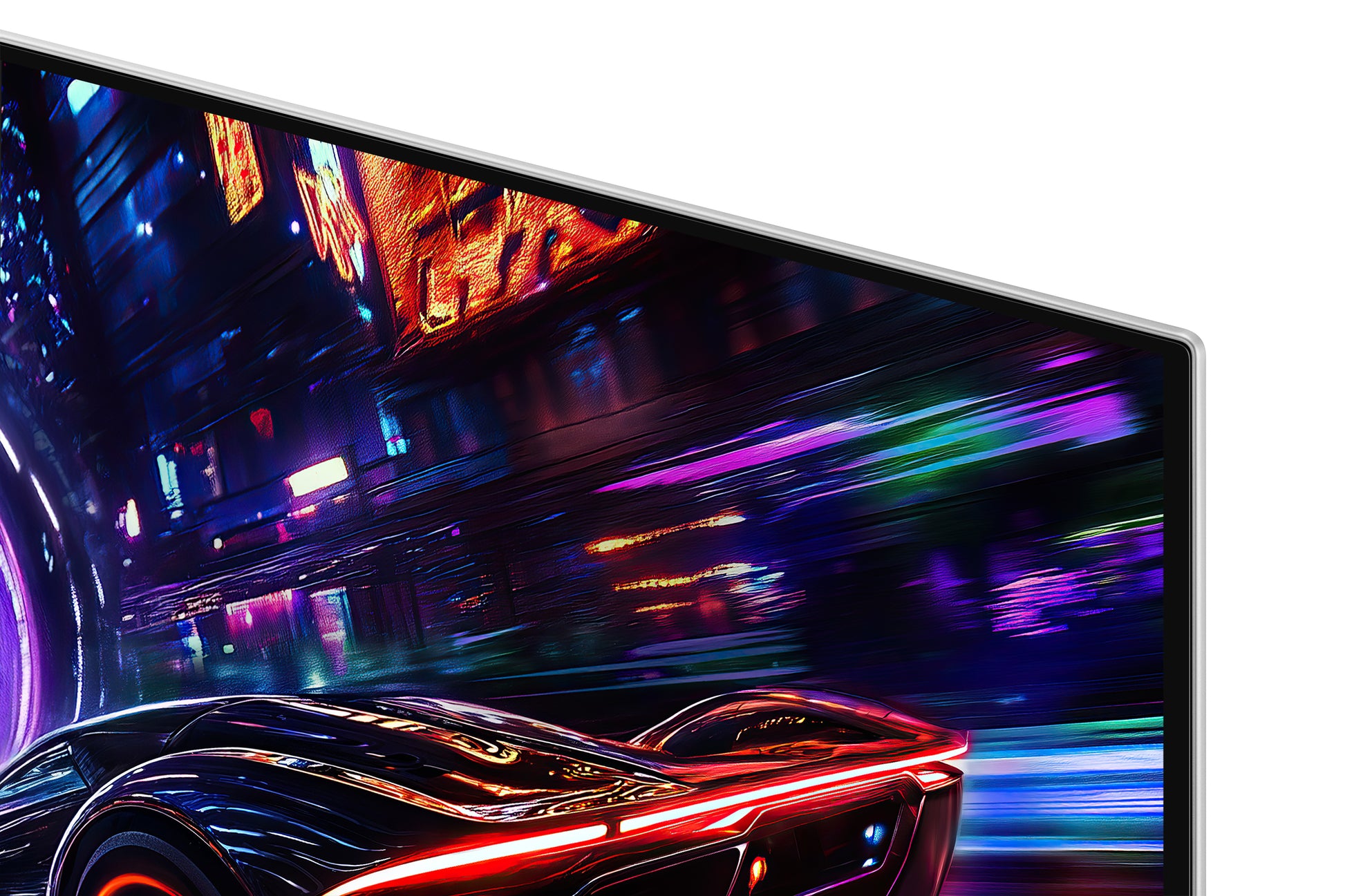 Samsung G81Sf – Monitor, 27" 3840 × 2160 (UHD 4K), OLED, Silber