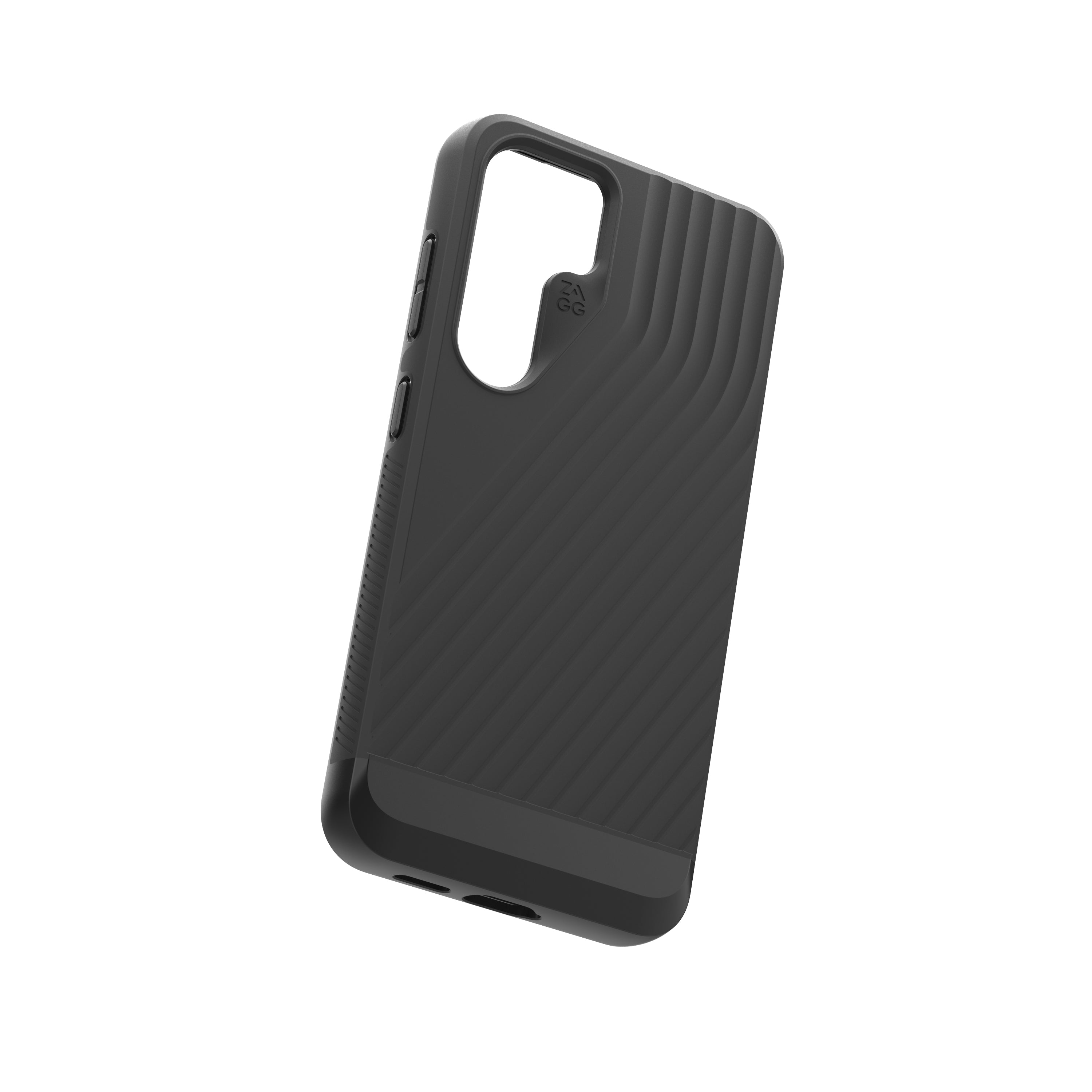 ZAGG Denali Backcover – für Samsung Galaxy S24, Graphen+Recycling-Kunststoff+TPU, schwarz, bis 5 m sturzsicher