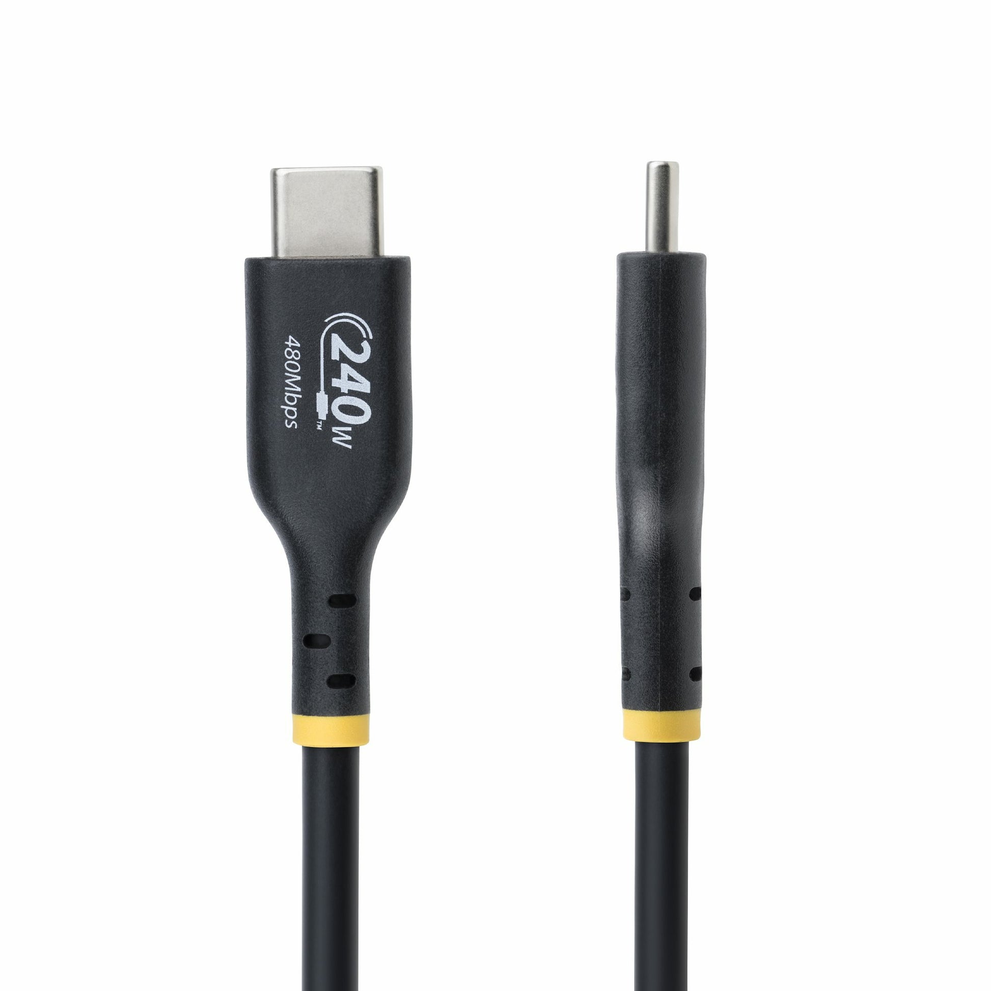 StarTech.com USB-C auf USB-C Kabel – USB 2.0 (480 Mbit/s) – 3 m – PD 240 W – TPE-Mantel, USB-IF zertifiziert