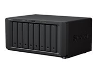 Synology DS1823xs+ – 8-Bay Tower NAS – AMD Ryzen V1780B, 8 GB RAM, 10GbE, DSM, für 2,5"/3,5"/M.2 HDD/SSD, SATA