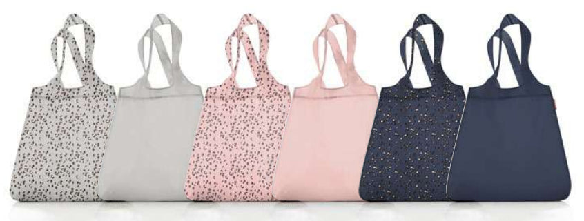 Reisenthel Stofftasche, Polyester, Motiv Micro Leo, 435×600×60 mm – 3 Stück