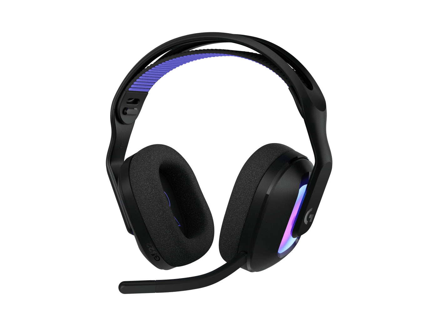 Logitech G G522 LIGHTSPEED Gaming-Headset – Over-Ear, Stereo, Kabel + BT, mit USB-A-Dongle, Schwarz, BT 5.3
