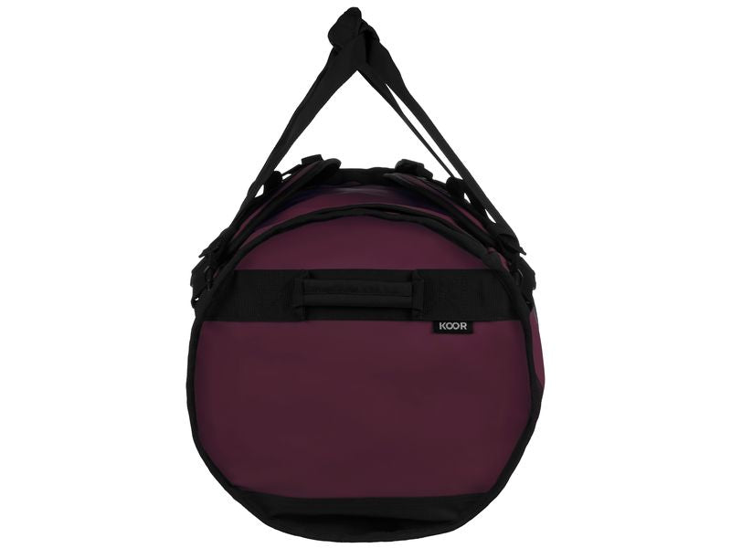 KOOR Sporttasche – 50 l, aus rPET, dunkelrot, 37 × 40,5 × 60,5 cm