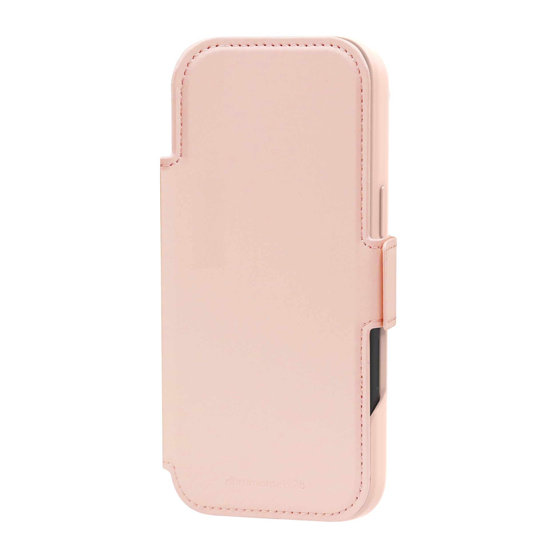 dbramante1928 Lynge MS ICON Wallethülle – für Apple iPhone 17 Air, 3 Kartenfächer, Kunststoff, Pink Sand