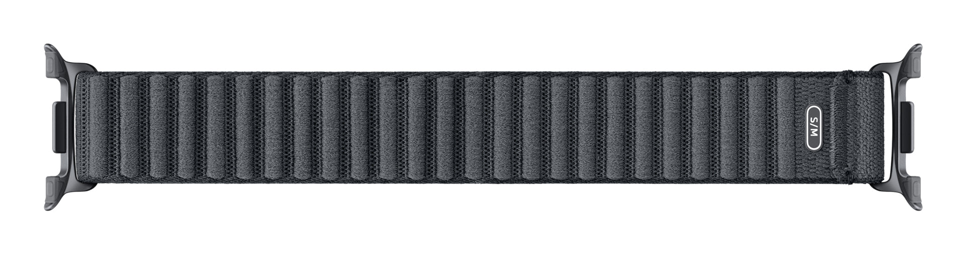 Samsung Watch 8 Fabric – Armband – für Samsung Watch 8, Dunkelgrau, Grösse S/M, Nylon