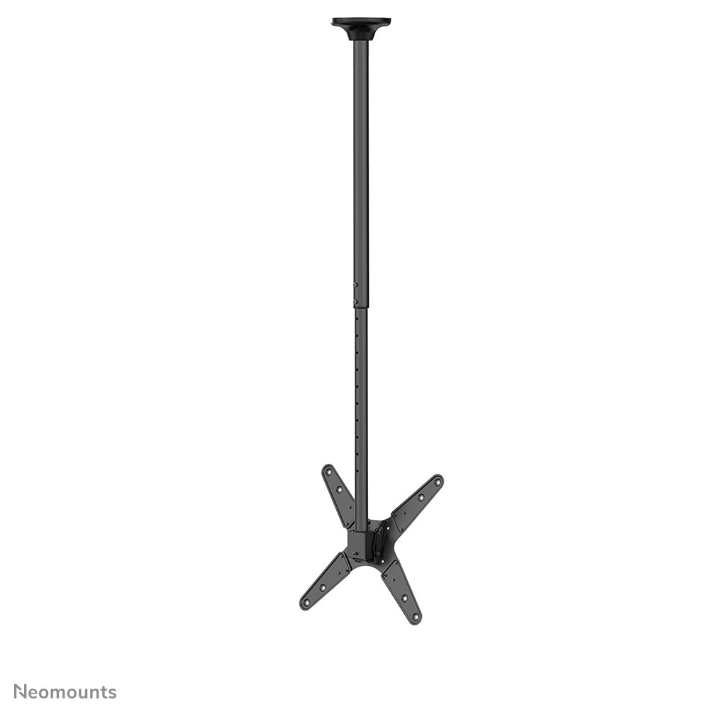 Neomounts FPMA-C340BLACK – Deckenhalterung, schwenkbar, für 32–75″, VESA 400×400, bis 50 kg, höhenverstellbar