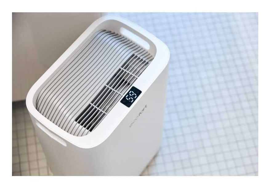 Ecofort Luftentfeuchter ecoQ DryAir 13L – 13 L/24 h, bis 30 m², Tank 2,3 l, Hygrostat