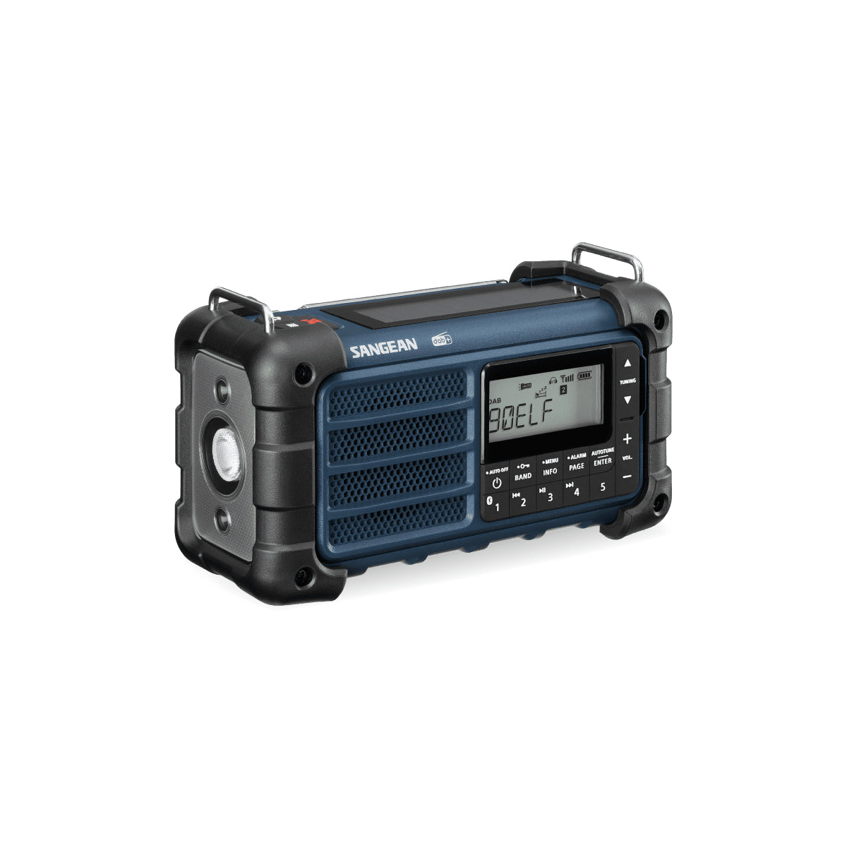 Sangean MMR-99DAB+ – DAB-/Internetradio – Portabel – DAB+, UKW, Bluetooth, Akkubetrieb – Blau