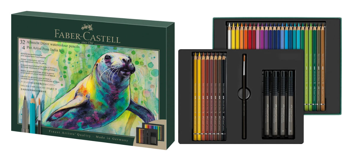 Faber-Castell Geschenkset Aquarell Albrecht Dürer – 37-teilig
