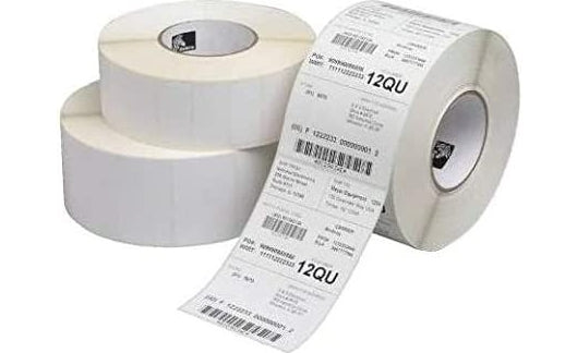 Zebra Drucketiketten, 38 mm × 19 mm, Papier