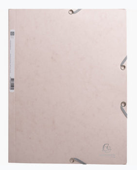 Exacompta Gummibandmappe Skandi A4 – 3 Klappen, Karton, mehrfarbig, bis 250 Blatt, 4 Stk.