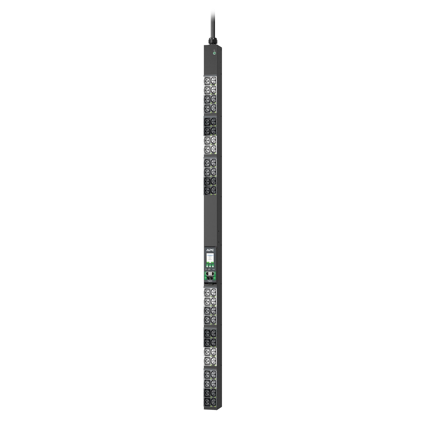 APC NetShelter Rack-PDU Geschaltet Messbar, 0U, 3-phasig 11,5 kW, 48×C13/C15/C19/C21, IEC60309 16 A – schwarz