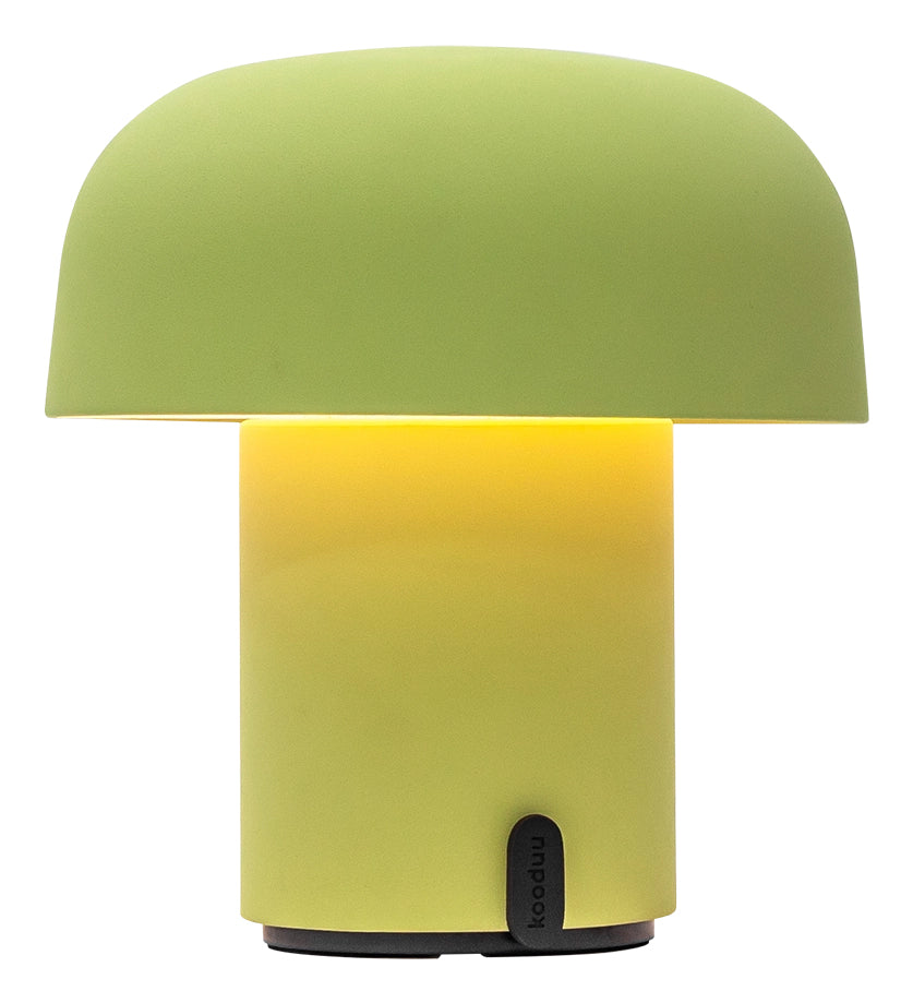 Kooduu Tischleuchte SENSA – LED, 60 lm, 2700 K, dimmbar, Akku – Moosgrün