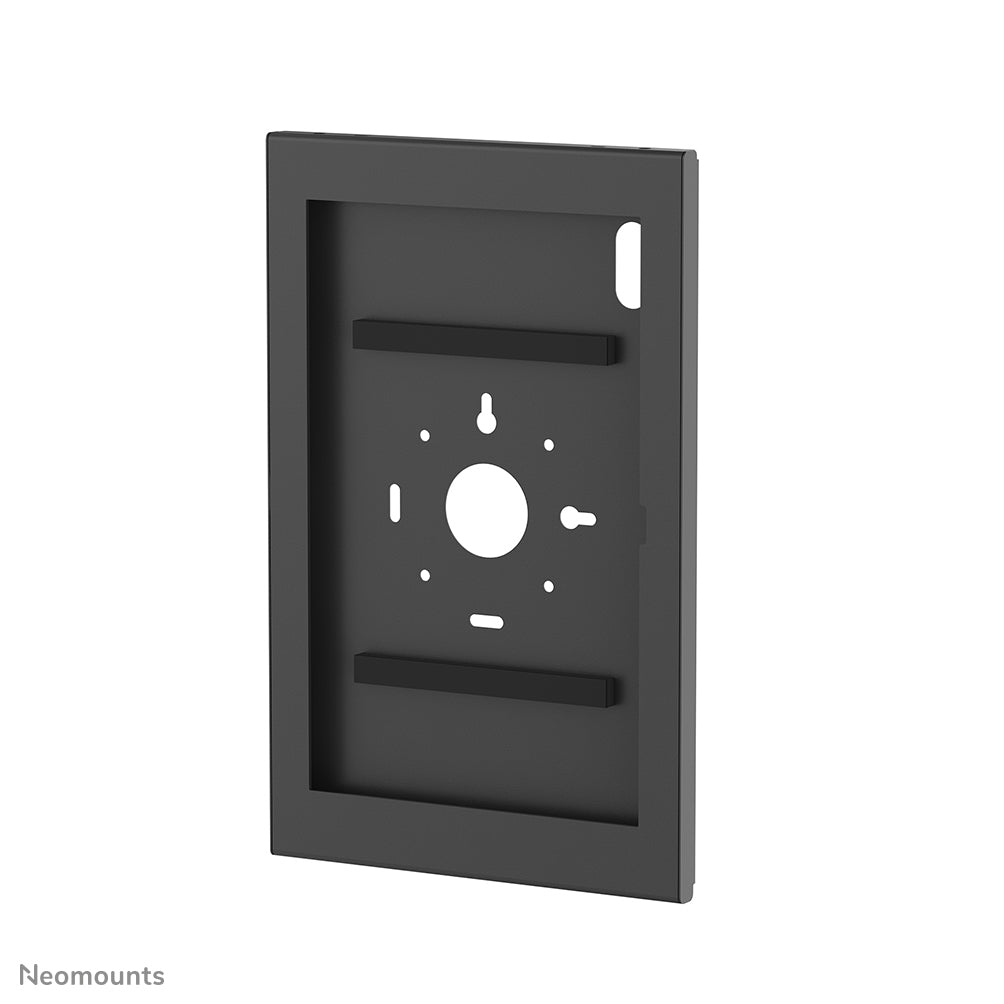 Neomounts Tablet-Wandhalterung – für bis zu 14,6", abschliessbar, VESA 75×75 – Schwarz