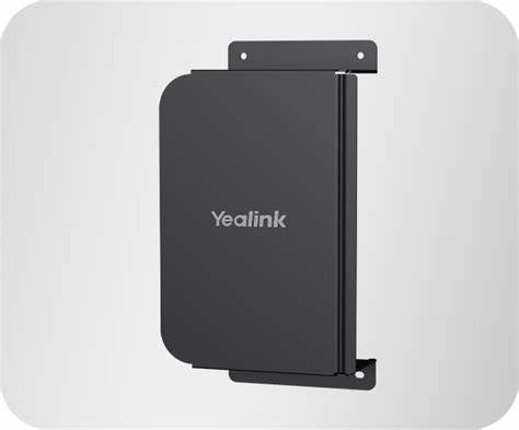 Yealink MCore-WallMount-01 – Wandhalterung für MCore Pro, Schwarz