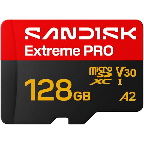 SanDisk Extreme Pro microSDXC 128 GB – UHS-I, 250/120 MB/s